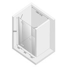 Душевая дверь Reflexa 130 L