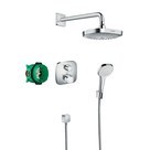 SHOWERSET Croma Select E/Ecostat E душевой набор: верхний, ручной душ, ibox, термостат